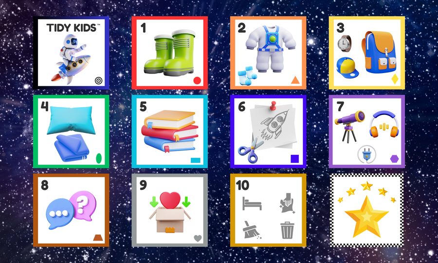 TidyMat Hero in the Astronaut design